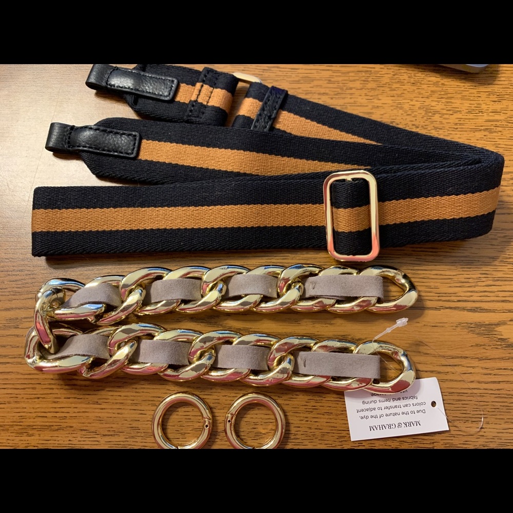 Mark & Graham build a bag purse strap set